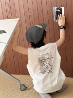 【100-160】ノースリーブTシャツ キッズ かっこいい ストリート風 動きやすさ抜群 - 画像 (4)