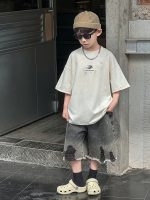 【90-150】半袖Tシャツorショートパンツ 男の子 ダメージ クール - 画像 (5)