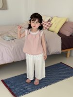 【90-140】ベスト 女の子 レース フリル スウィート - 画像 (4)