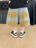 【90-140】ショートパンツ 男の子 タイダイ ジーンズ - 画像 (5)