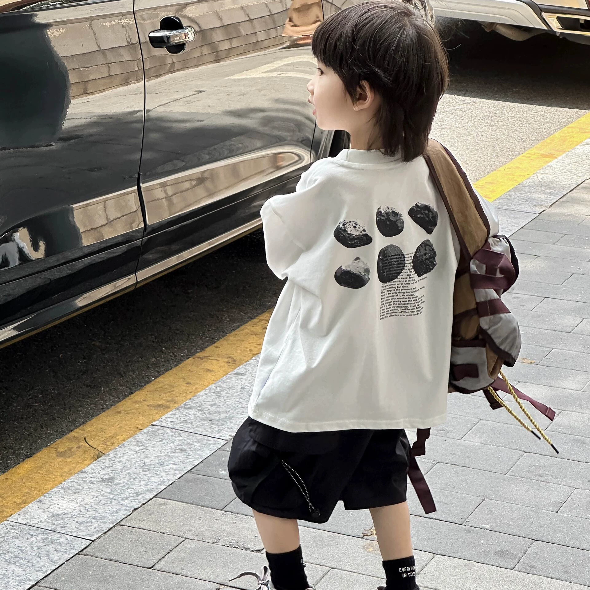 O1CN01Fx0rJW1buV5VHAeJT_2216695863525.webp 【90-150】Tシャツ 夏新作 カジュアル プリント - 画像 (1)
