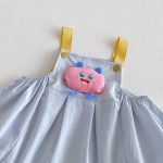 【73-120】ベストor半袖Tシャツor ワンピースorパンツ ベビー プリント かわいい - 画像 (4)