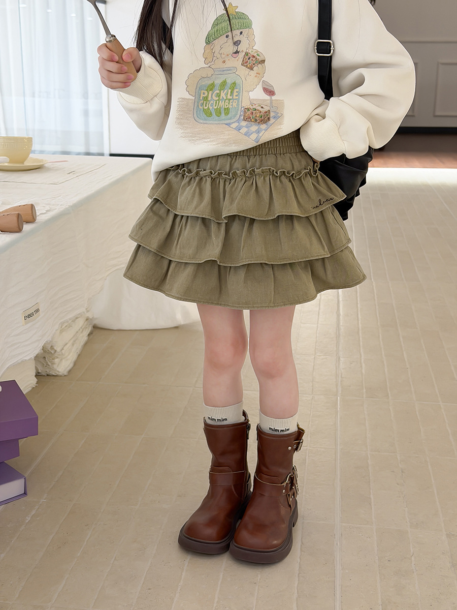 O1CN01IGyHTe1fZDJC5qTuc_2204524020-0-cib.jpg 【100-170】スカート 女の子 おしゃれ ミニ丈 スウィート - 画像 (1)