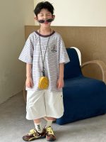 【90-160】半袖Ｔシャツ 男の子 ボーダー柄 お出かけに - 画像 (4)
