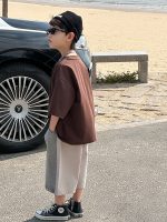 【90-160】半袖Tシャツ 男の子 英字 プリント カジュアル - 画像 (5)