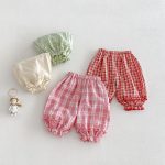 【73-120】パンツ ベビー 女の子 フリルデザイン ゆったり - 画像 (4)