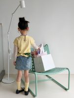 【100-170】デニムスカート 女の子 おしゃれ 定番 カジュアル - 画像 (7)