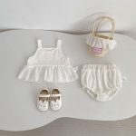 【66-100】セットアップ ベビー 女の子 おしゃれ 可愛い - 画像 (2)
