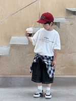 【90-160】Tシャツ プリント 夏新作 カジュアル - 画像 (5)
