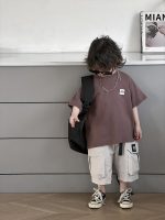 【90-130】半袖Tシャツ 男の子 無地 ゆったり - 画像 (4)