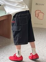 【90-160】ショートパンツ 男の子 ポケット付き カーゴパンツ - 画像 (3)