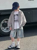 【90-150】アウターorショートパンツ 男の子 速乾 UVカットパーカー - 画像 (5)