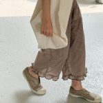 【80-130】ショートパンツ 女の子 チェック柄 フリル - 画像 (4)
