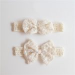 【GOODS】ヘアバンド ベビー用 女の子 リボン レース 0-18ヶ月