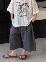 【100-150】ショートパンツ 無地 ゆったり 夏新作 - 画像 (5)