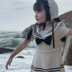 【90-140】水着 セーラー かわいい スイムウェア - 画像 (5)