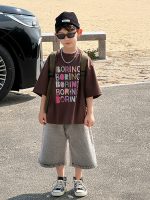 【90-160】半袖Tシャツ 男の子 英字 プリント カジュアル - 画像 (6)