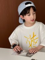 【100-160】キッズTシャツ 半袖 ポテトプリント ユニーク 楽ちん着脱 お出かけ - 画像 (4)