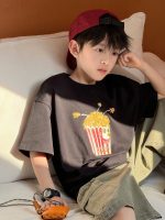 【90-160】Tシャツ 半袖 ポップT カジュアル 男の子 - 画像 (2)