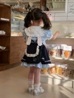 【90-150】セットアップ 女の子 丸襟 アカデミック風 - 画像 (4)