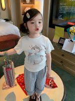 【90-150】Tシャツorパンツorセットアップ 女の子 チェック柄 シンプル - 画像 (3)