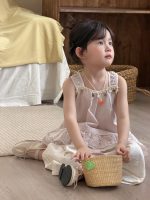 【90-140】ベスト 女の子 フリル かわいい ゆったり - 画像 (4)