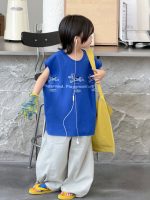 【100-150】ベスト プリント ゆったり ノースリーブ 男の子 - 画像 (5)