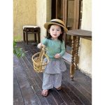 【73-110】Tシャツorパンツorセットアップ ベビー チェック柄 ファッション - 画像 (3)