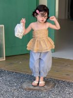 【90-140】パンツ 女の子 無地 フリル おしゃれ - 画像 (3)