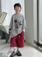 【90-160】ショートパンツ 男の子 ポケット付き カーゴパンツ - 画像 (4)