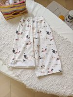 【90-150】ベストorパンツ 女の子 ボーダー柄 イヌ ファッション - 画像 (6)