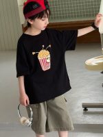 【90-160】Tシャツ 半袖 ポップT カジュアル 男の子 - 画像 (3)