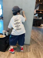 【90-160】Tシャツ プリント カジュアル 夏新作 男の子 半袖 - 画像 (5)
