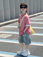 【90-140】半袖Tシャツorショートパンツ 男の子 デニム トレンド - 画像 (6)