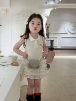 【80-130】ワンピース 女の子 ノースリーブ ティアード 韓国風 - 画像 (6)