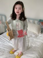 【90-150】 カーディガン 女の子 薄手 シンプル ゆったり - 画像 (3)