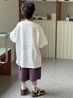 【90-160】半袖Ｔシャツ 男の子 英字 ゆったり - 画像 (4)