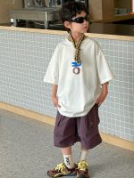 【90-160】半袖Ｔシャツ 男の子 英字 ゆったり - 画像 (6)