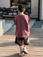 【90-130】半袖Tシャツorショートパンツ 男の子 ストリート風 ファッション - 画像 (5)