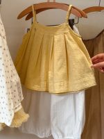 【90-150】トップスorパンツorセットアップ 女の子 無地 ルーズ - 画像 (3)