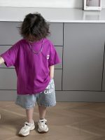 【90-130】半袖Tシャツ 男の子 無地 ゆったり - 画像 (5)
