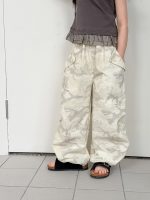 【100-170】パンツ 女の子 カモフラ カジュアル 通気性抜群