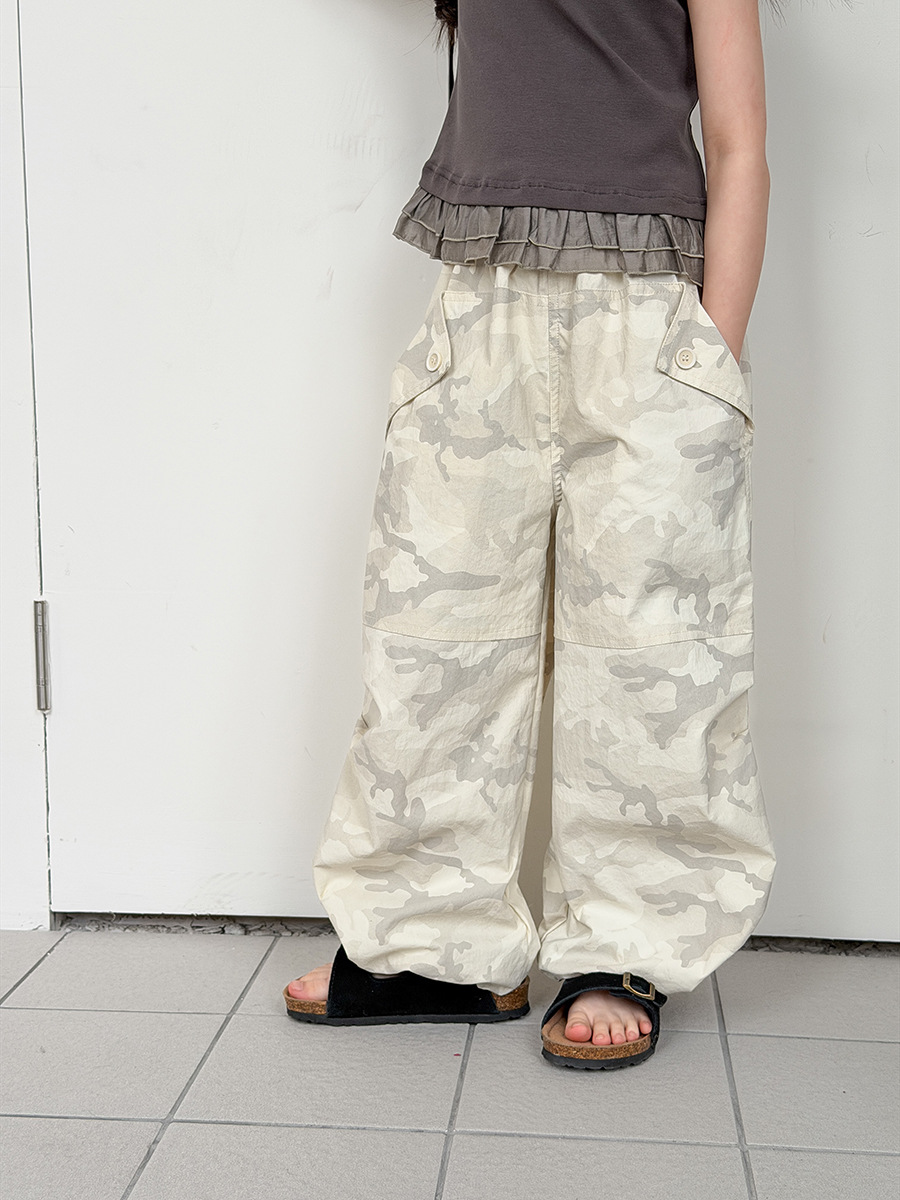 O1CN01aJjM4V1fZDJPQEARZ_2204524020-0-cib.jpg 【100-170】パンツ 女の子 カモフラ カジュアル 通気性抜群 - 画像 (1)