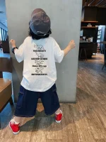 【90-160】Tシャツ プリント カジュアル 夏新作 男の子 半袖 - 画像 (3)