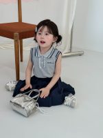 【80-140】セットアップ 女の子 ノースリープ プリーツ - 画像 (5)
