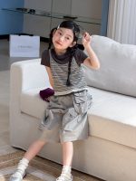 【100-170】半袖トップス 女の子 キャミソール&インナー - 画像 (3)