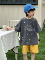【100-160】Tシャツ 半袖 男の子 ペイント風 グラフィティT レトロカートゥーン アート - 画像 (6)