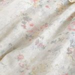 【66-90】ベビー 女の子 小花柄 レトロ フリル 帽子付き ロンパース - 画像 (8)