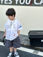 【90-140】半袖Tシャツ 男の子 プリント ルーズ トレンド - 画像 (6)