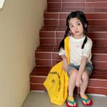 【80-130】半袖Ｔシャツ 女の子 通気性拔群 カジュアル - 画像 (3)